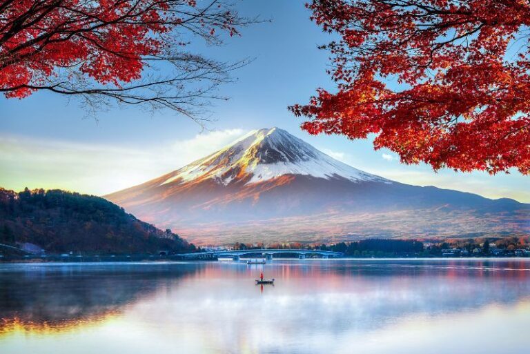 10 Pesona Keindahan Gunung Fuji, Puncak Paling tinggi Negara Sakura